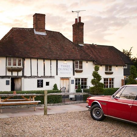 Hotel The Three Chimneys Country Pub Biddenden Exterior foto
