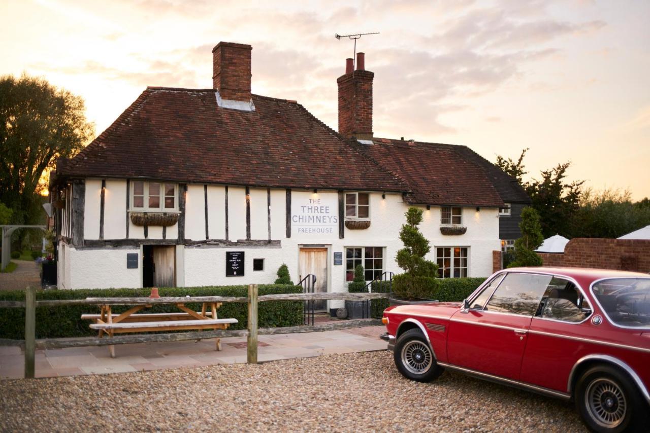 Hotel The Three Chimneys Country Pub Biddenden Exterior foto